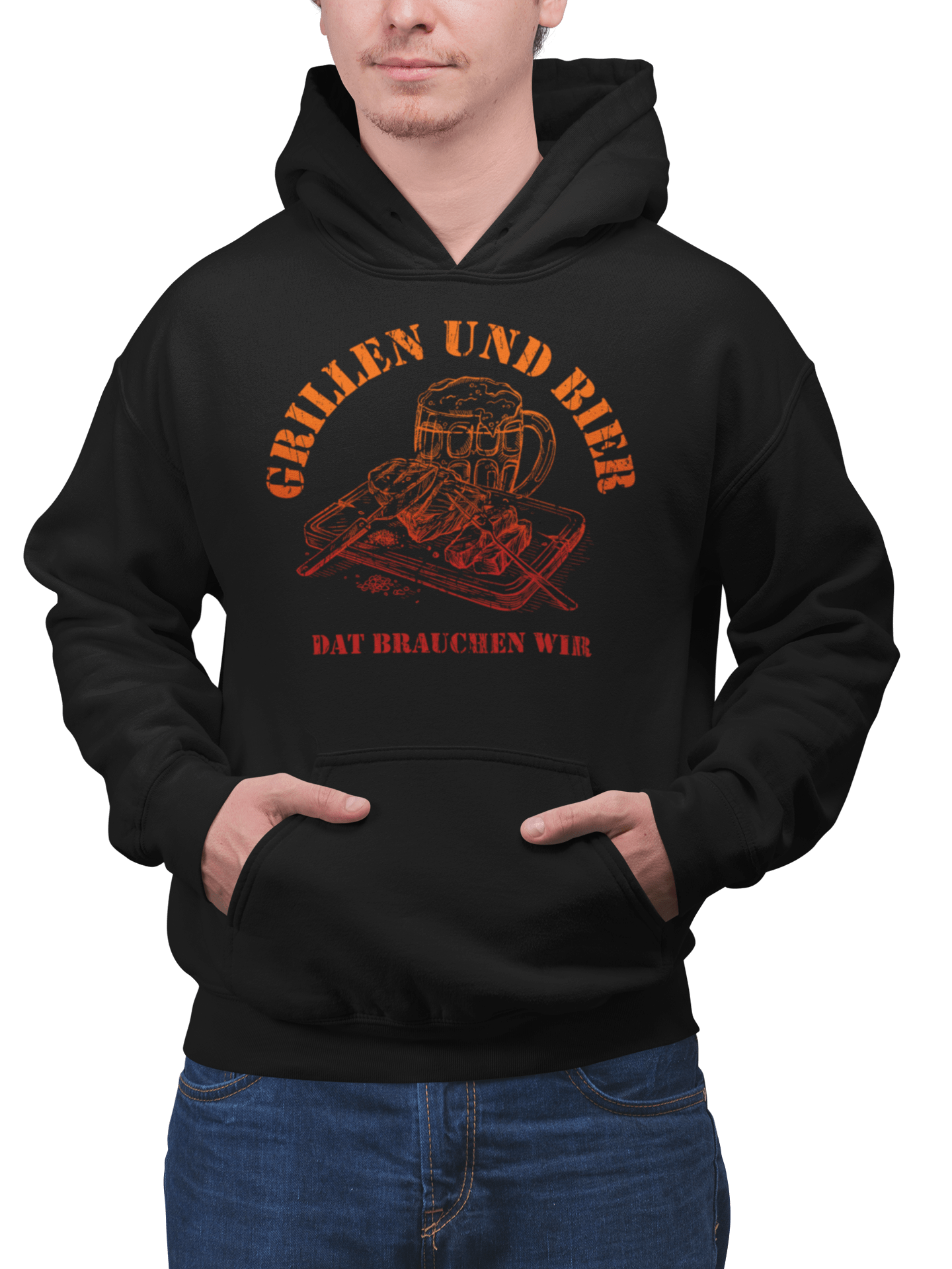 HOODIE - GRILLEN UND BIER