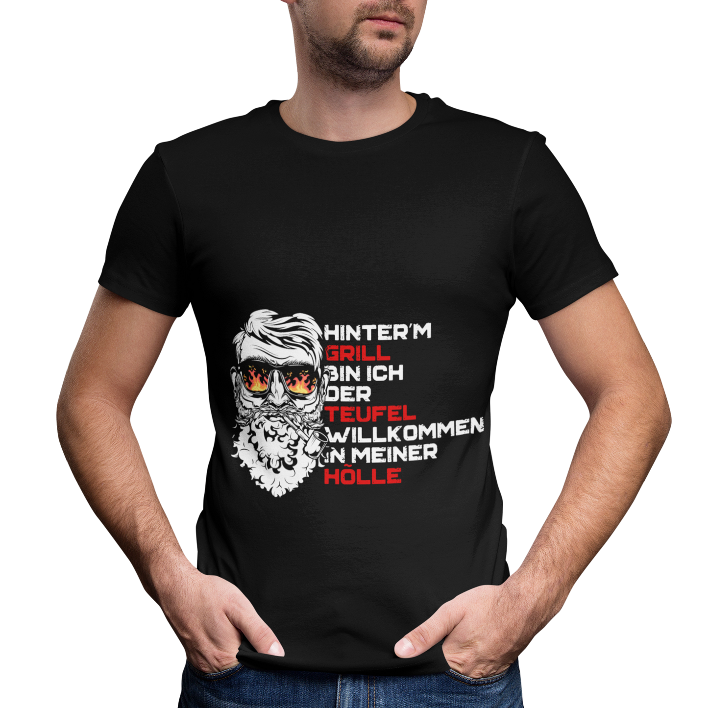 T-SHIRT - HINTER DEM GRILL