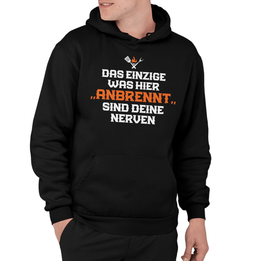 HOODIE - BRENNENDE NERVEN