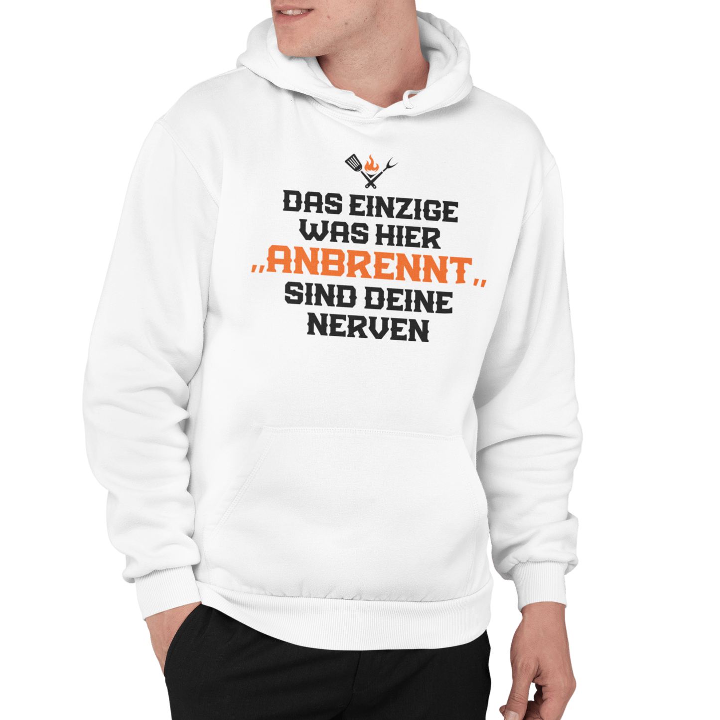 HOODIE - BRENNENDE NERVEN