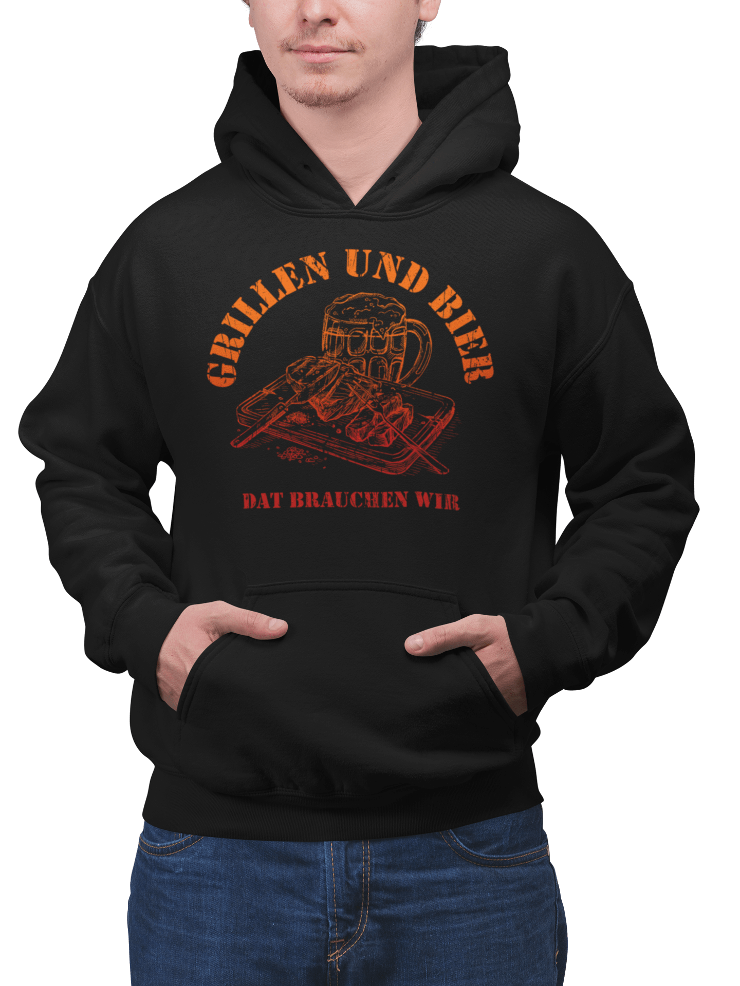 HOODIE -  GRILLEN UND BIER