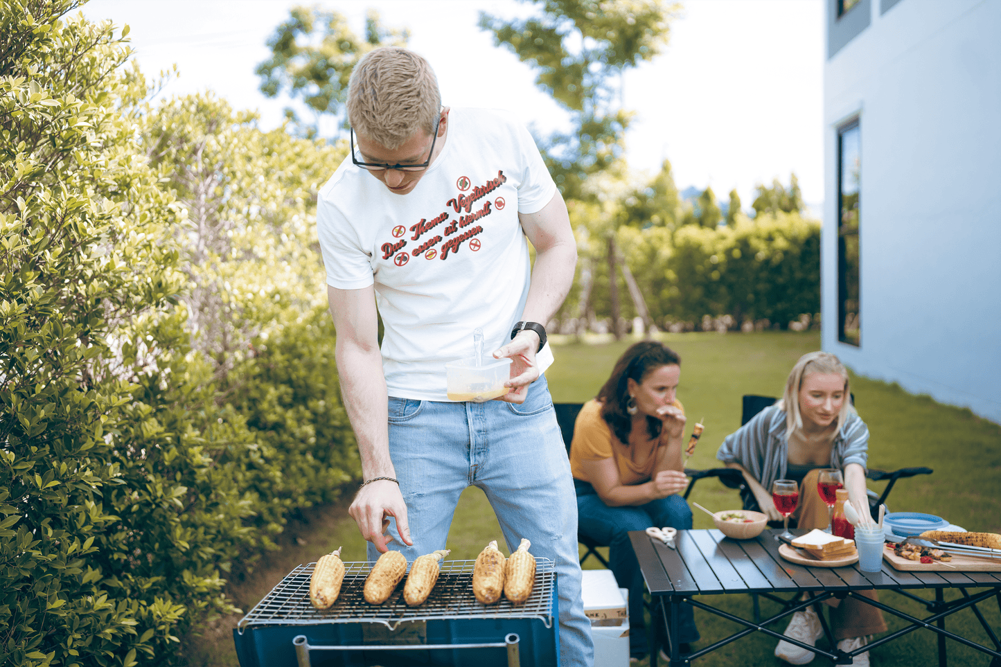 T-SHIRT - VEGETARISCH ESSEN