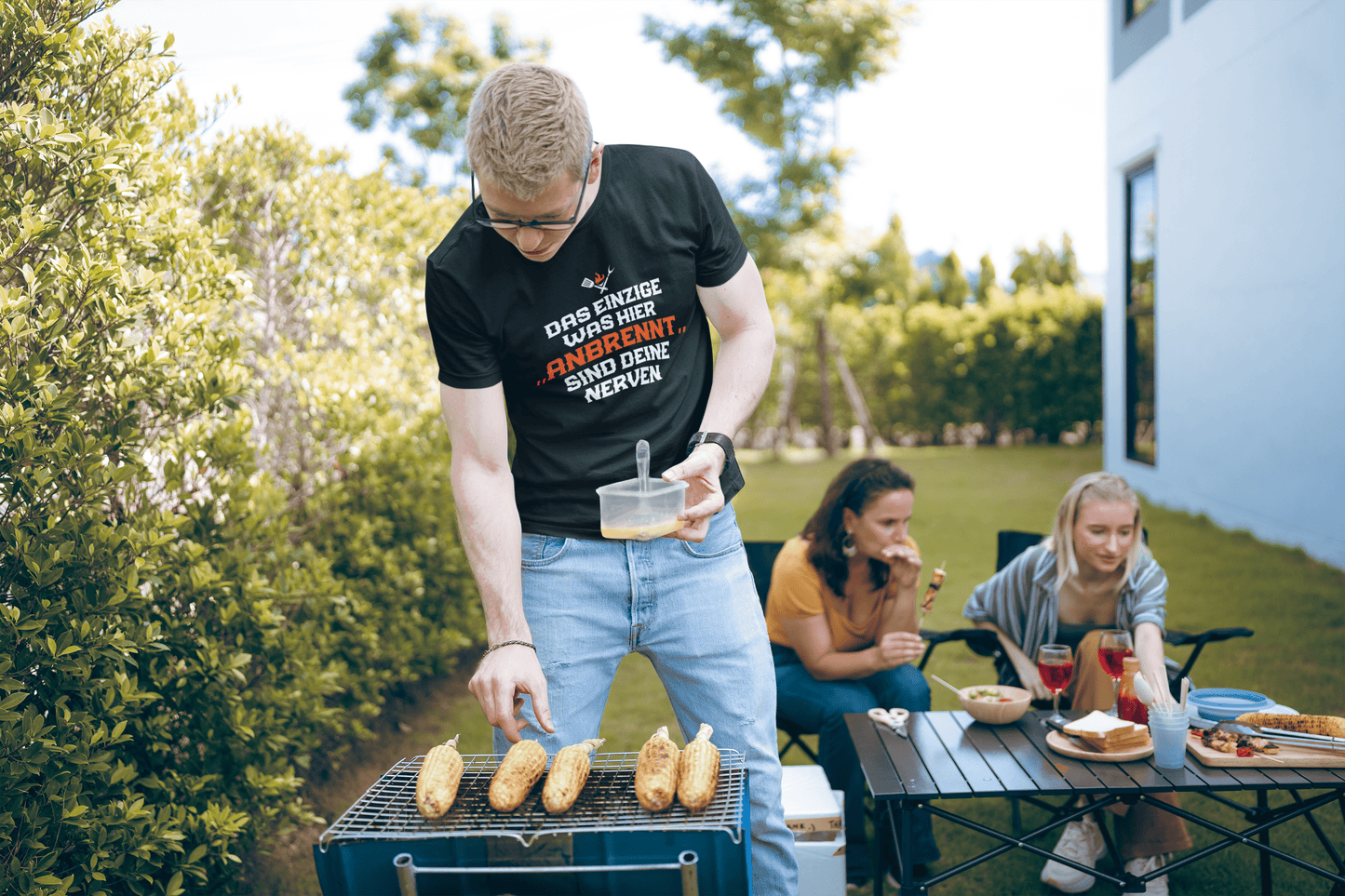 T-SHIRT - BRENNENDE NERVEN