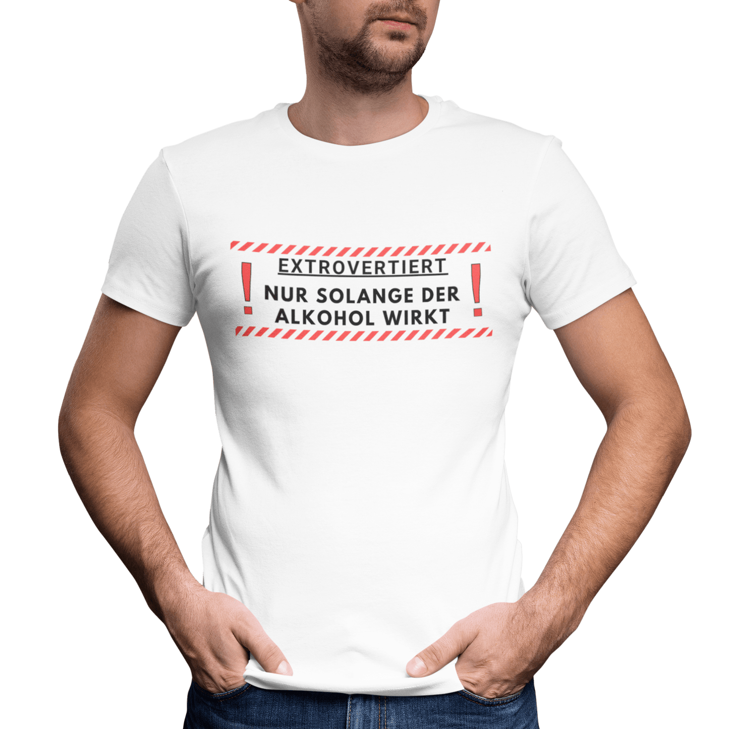 T-SHIRT - EXTROVERTIERT