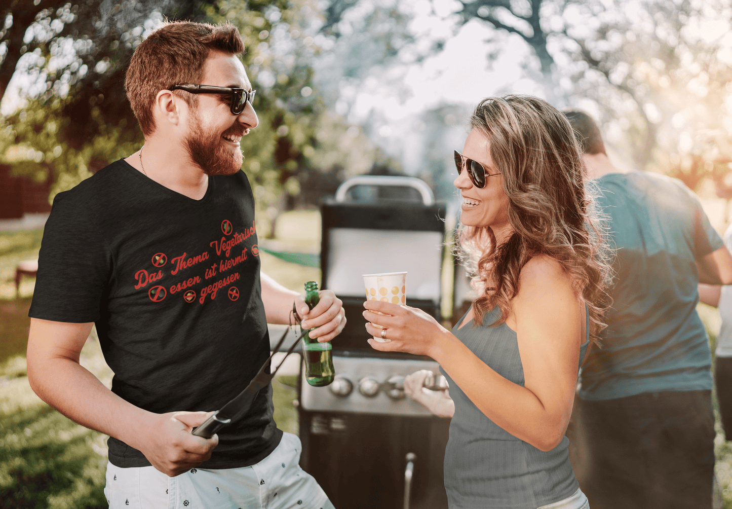 T-SHIRT - VEGETARISCH ESSEN