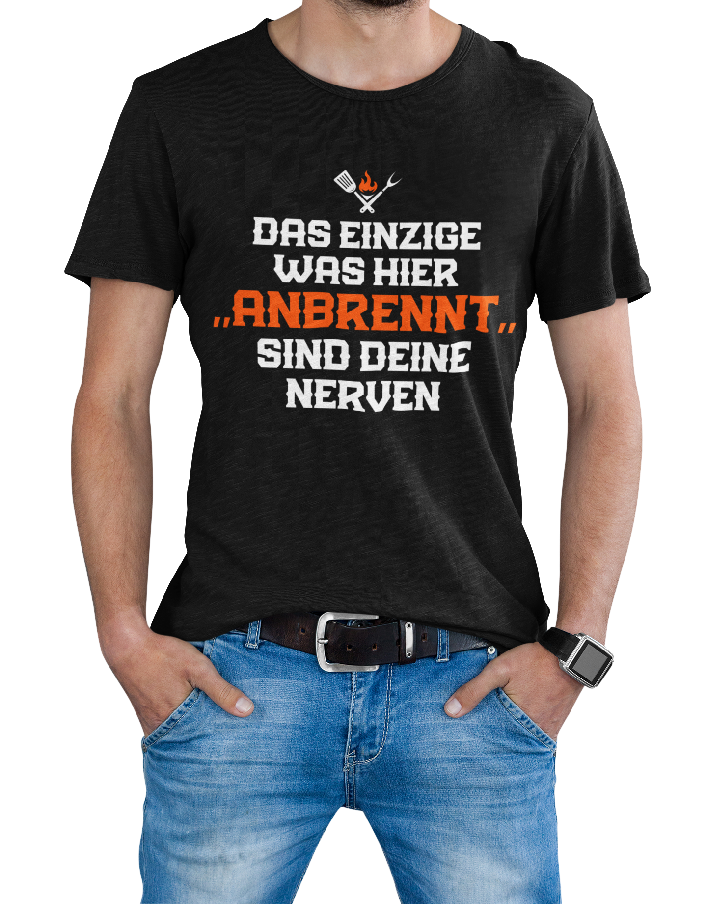 T-SHIRT - BRENNENDE NERVEN