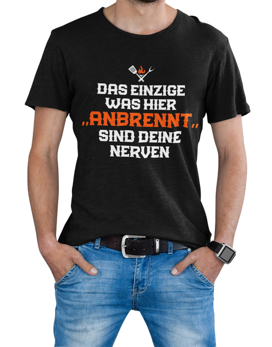 T-SHIRT - BRENNENDE NERVEN