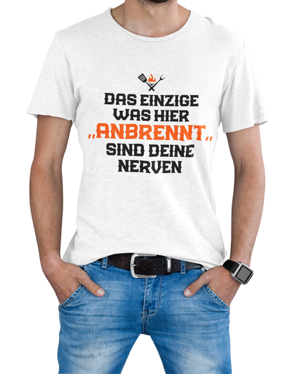 T-SHIRT - BRENNENDE NERVEN